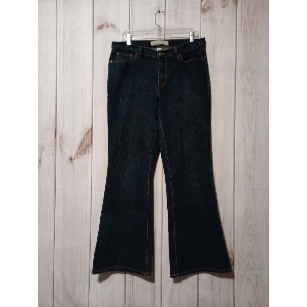 Venezia Jeans Ladies 14 Flare Dark Wash‎